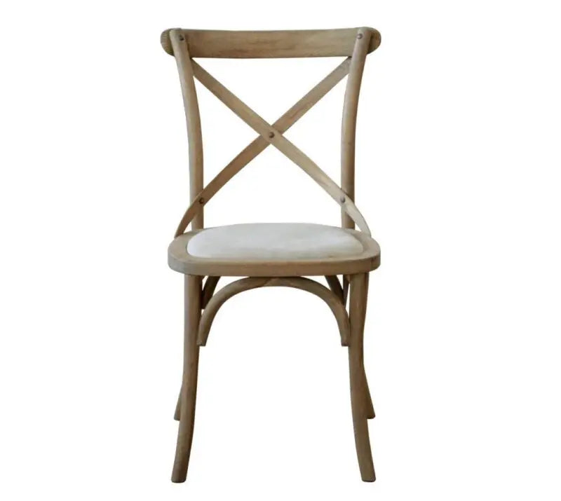 PALM SIDE CHAIR OATMEAL LINEN