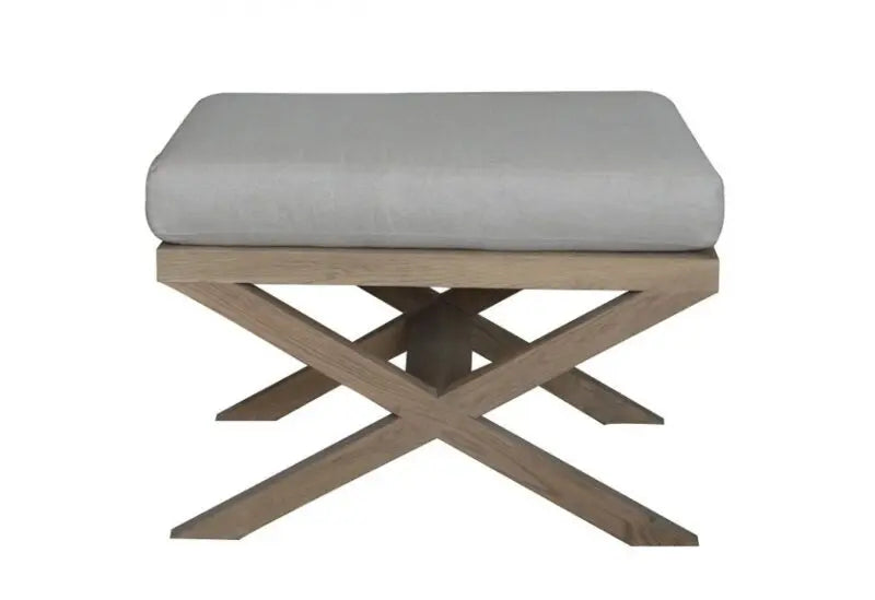 DUNE OTTOMAN WEATHERED OAK