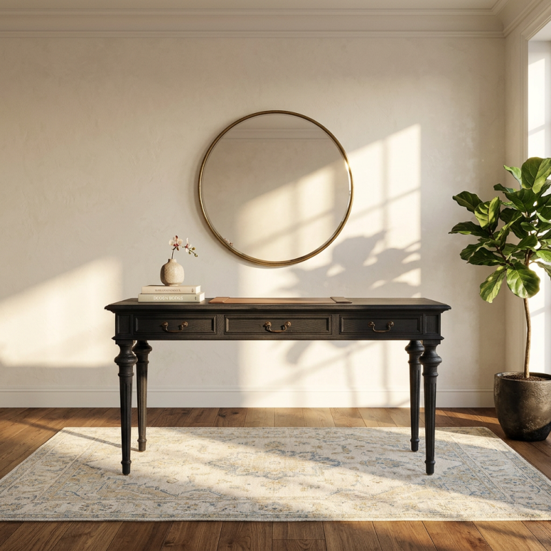 BRIDGEHAMPTON DESK BLACK
