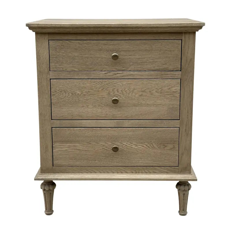 NATALEE SIDE TABLE DARK OAK