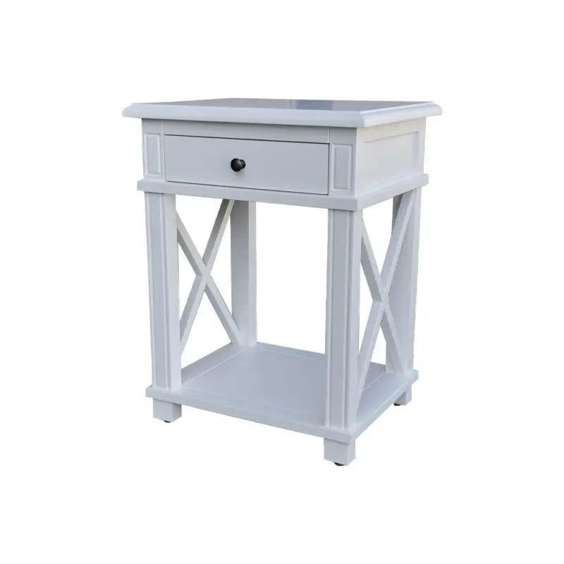 IVORY SIDE TABLE WHITE