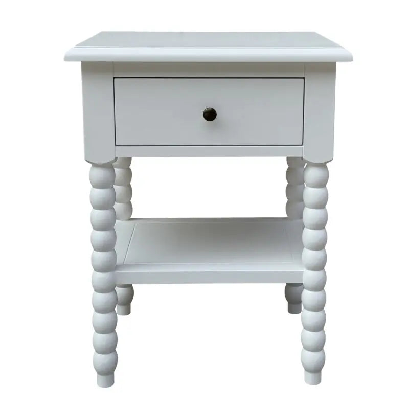 BRAMPTON SIDE TABLE WHITE