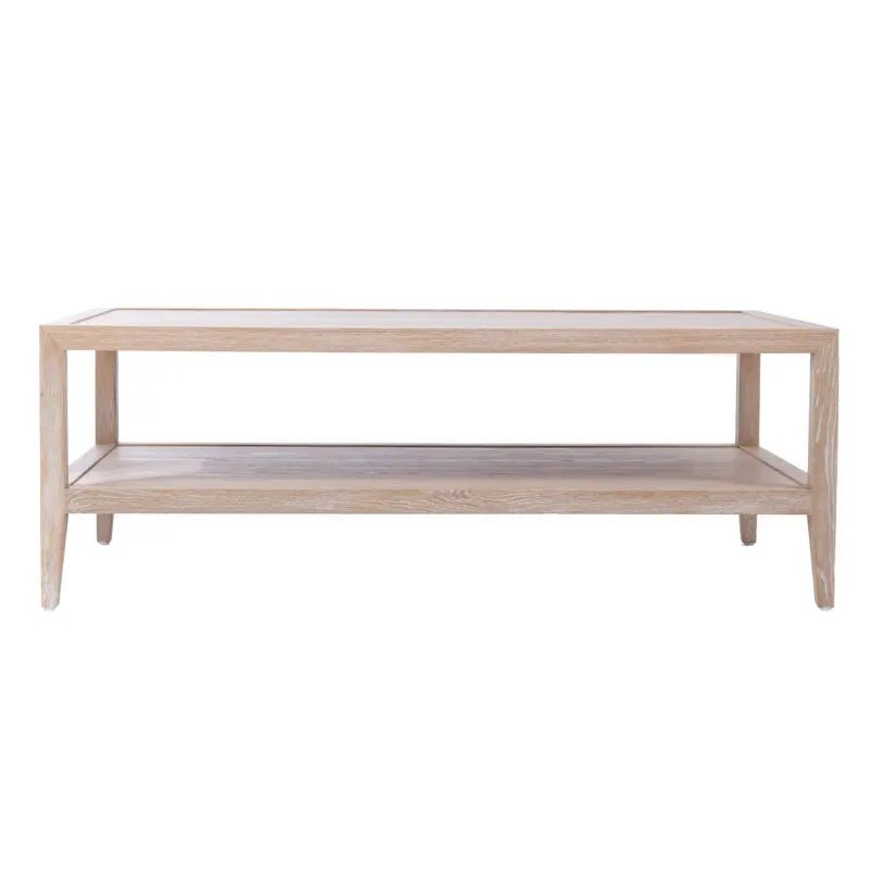 HARTFORD COFFEE TABLE SMALL WHITEWASHED OAK
