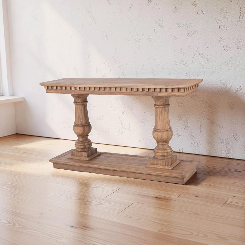 EVERLEIGH CONSOLE TABLE ELM