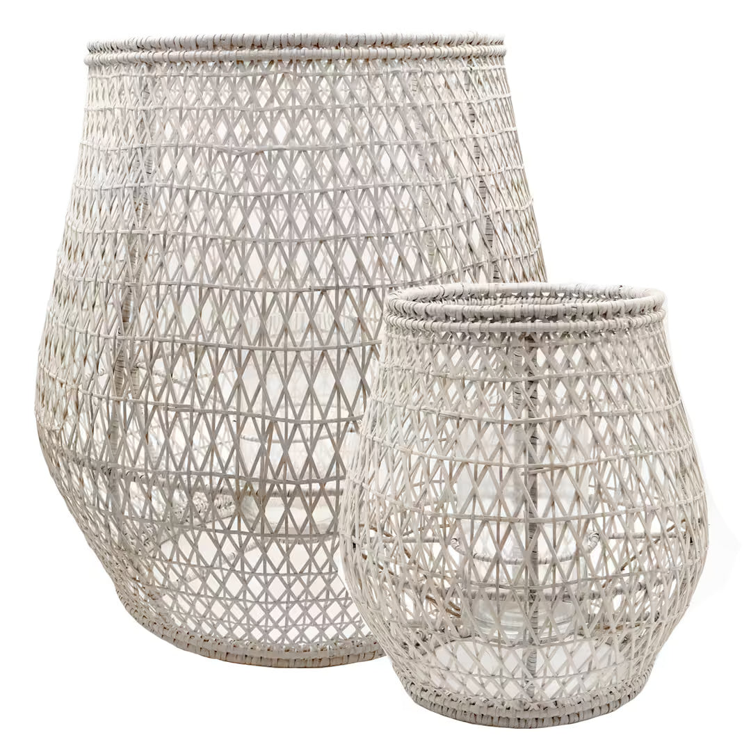 COASTMIST LANTERNS SET WHITE