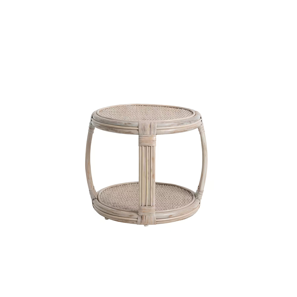 PALM SIDE TABLE WHITE