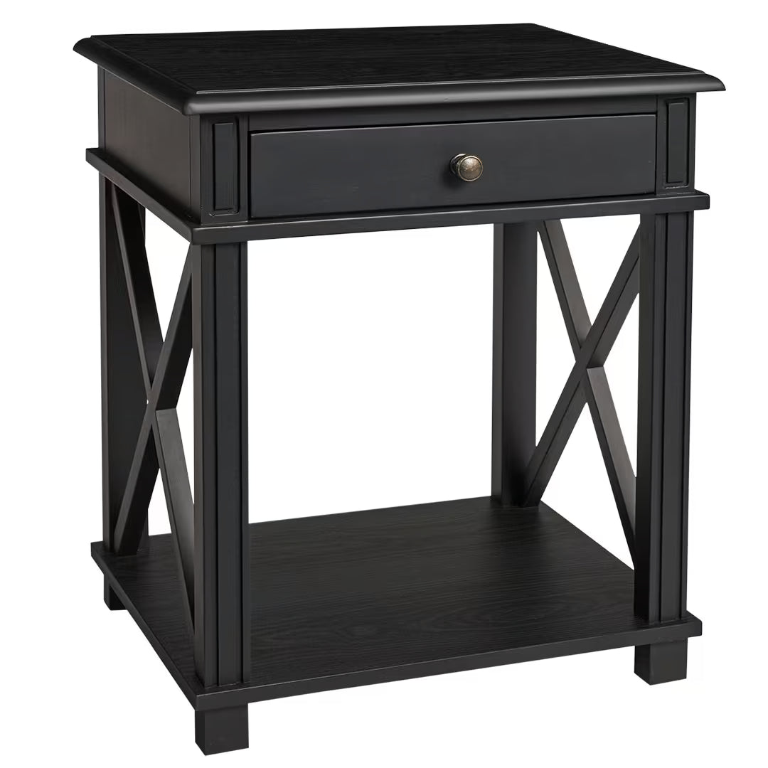 Bayhaven Side Table Black