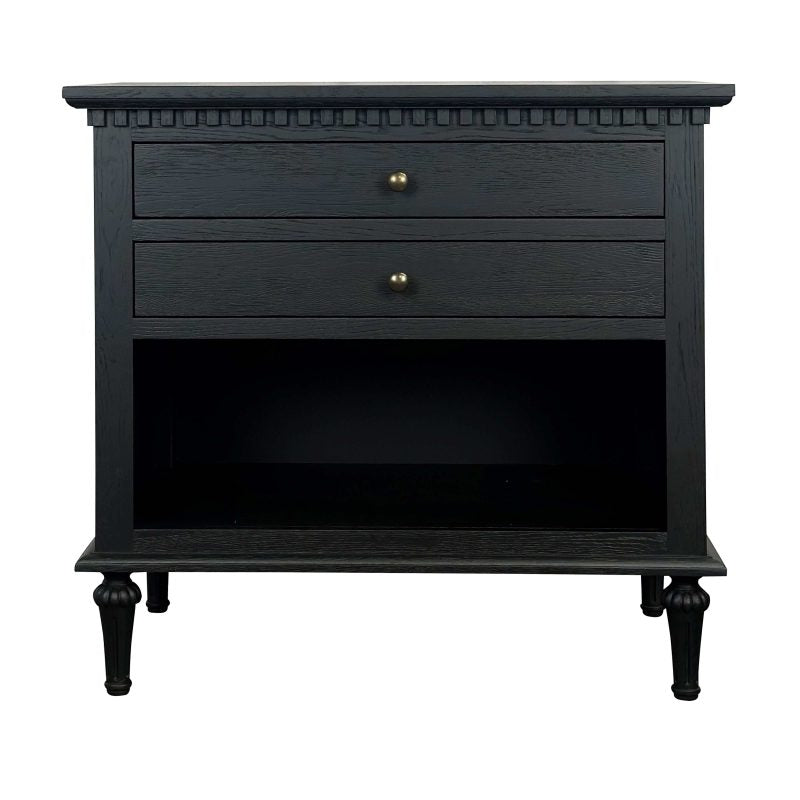 BAYSIDE SIDE TABLE  BLACK LARGE