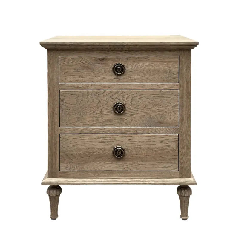 NATALEE SIDE TABLE WEATHERED OAK