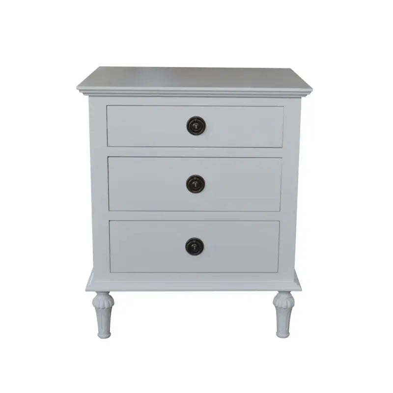 NATALEE SIDE TABLE WHITE