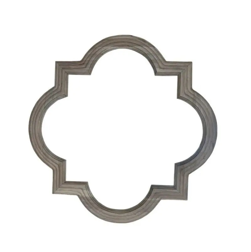 CONFETTI MIRROR WEATHERED OAK