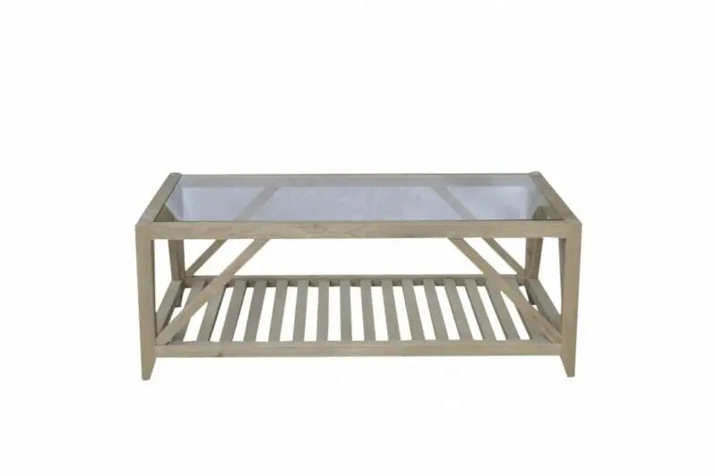 DALLAS COFEE TABLE WEATHERED OAK