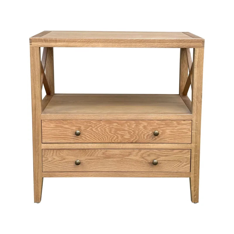 TIDEHAVEN SIDE TABLE NATURAL OAK LARGE