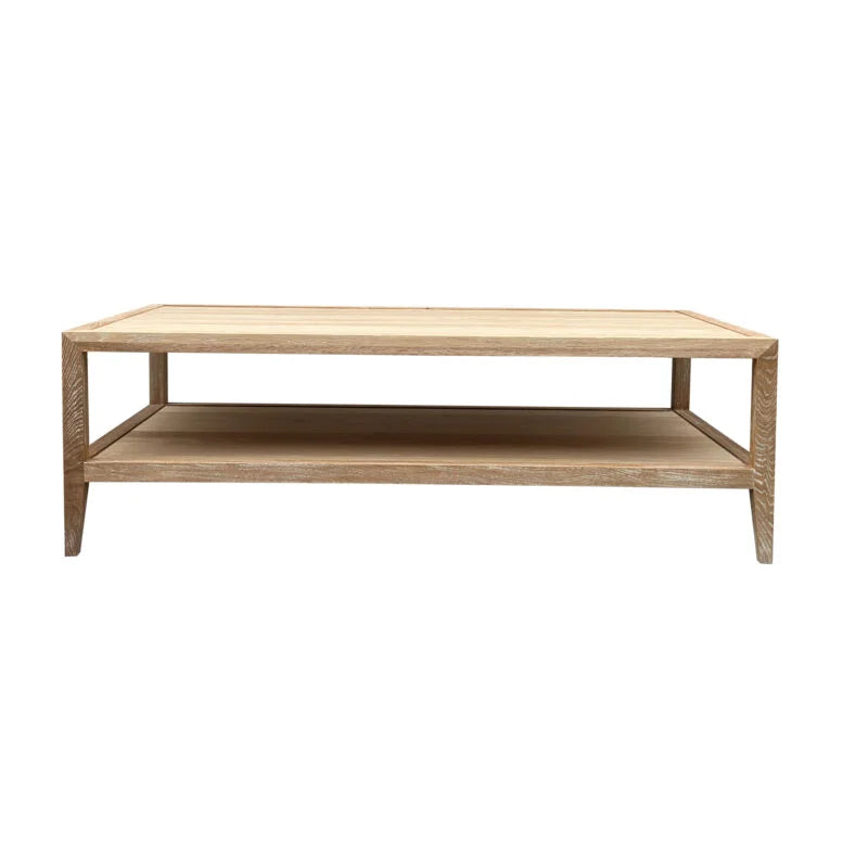 HARTFORD COFFEE TABLE WHITEWASHED OAK
