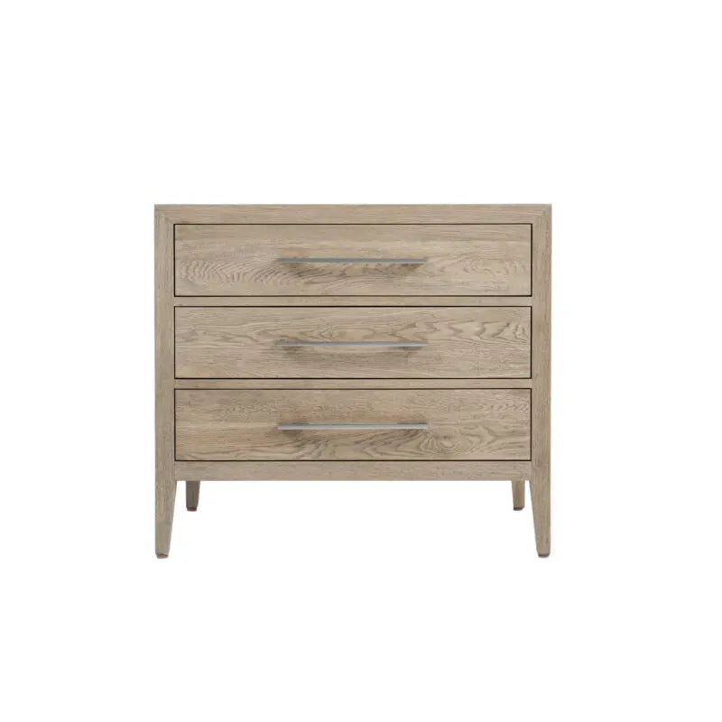 SEABREEZE SIDE TABLE WEATHERED OAK