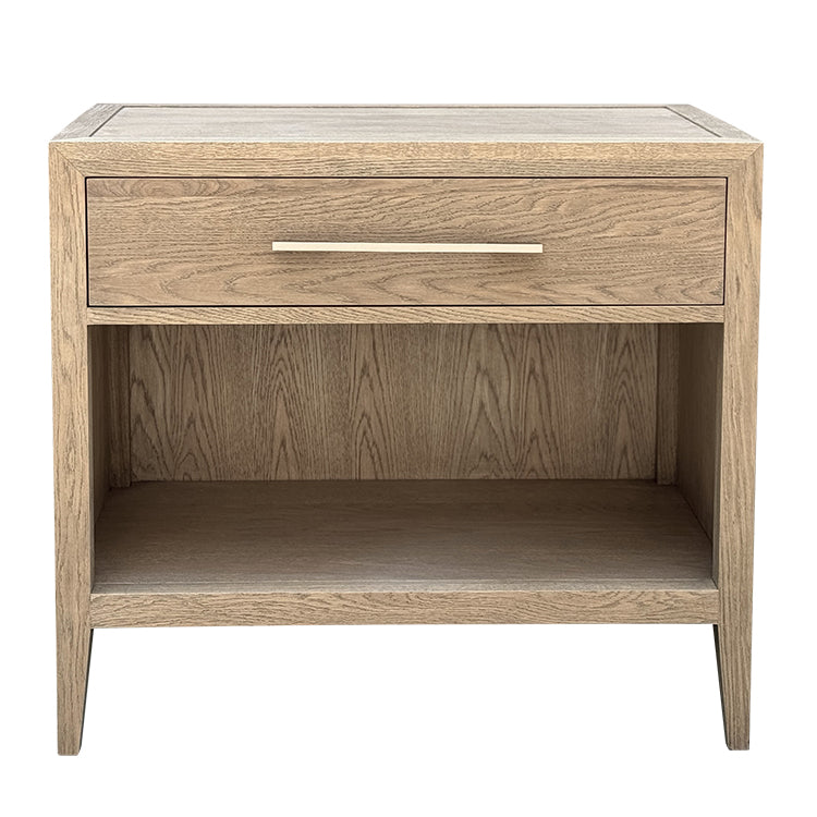 SEABREEZE SIDE TABLE WEATHERED OAK LARGE