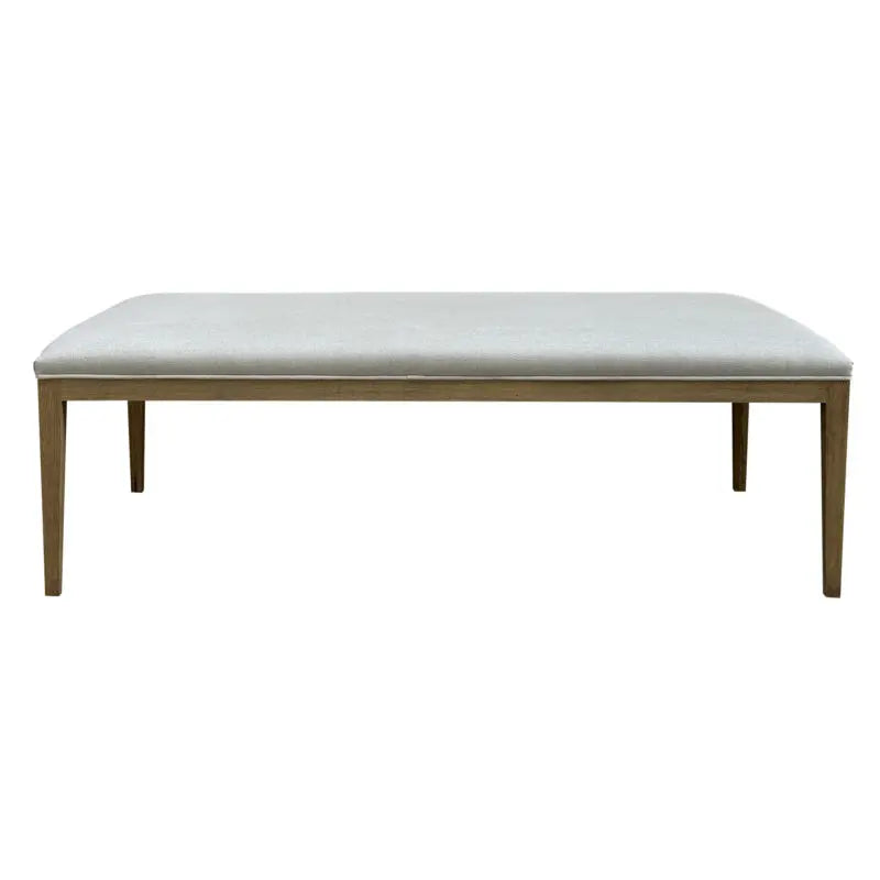 HARTFORD COFFEE OTTOMAN WEATHERED OAK