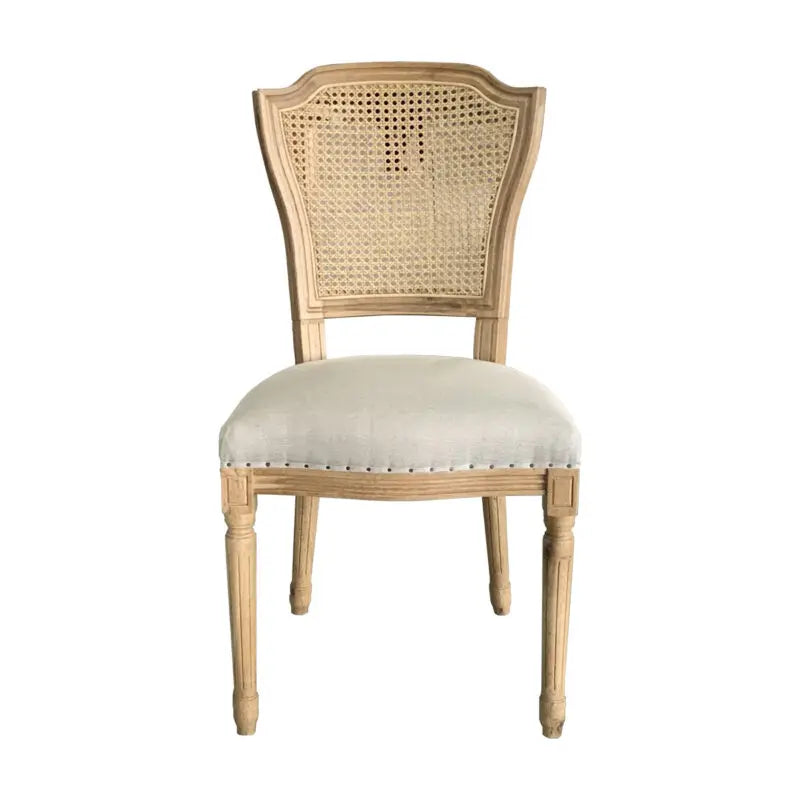 INDIANAH DINING CHAIR WEATHERED OAK