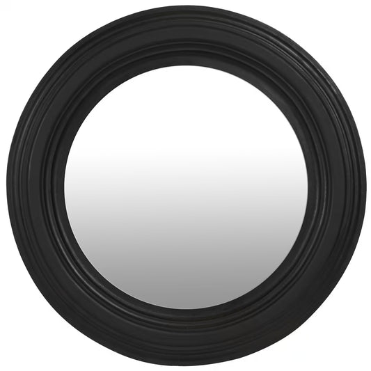 Rhemy Round Mirror Black