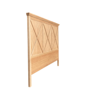 EASTHAMPTON BEDHEAD RAW OAK QUEEN