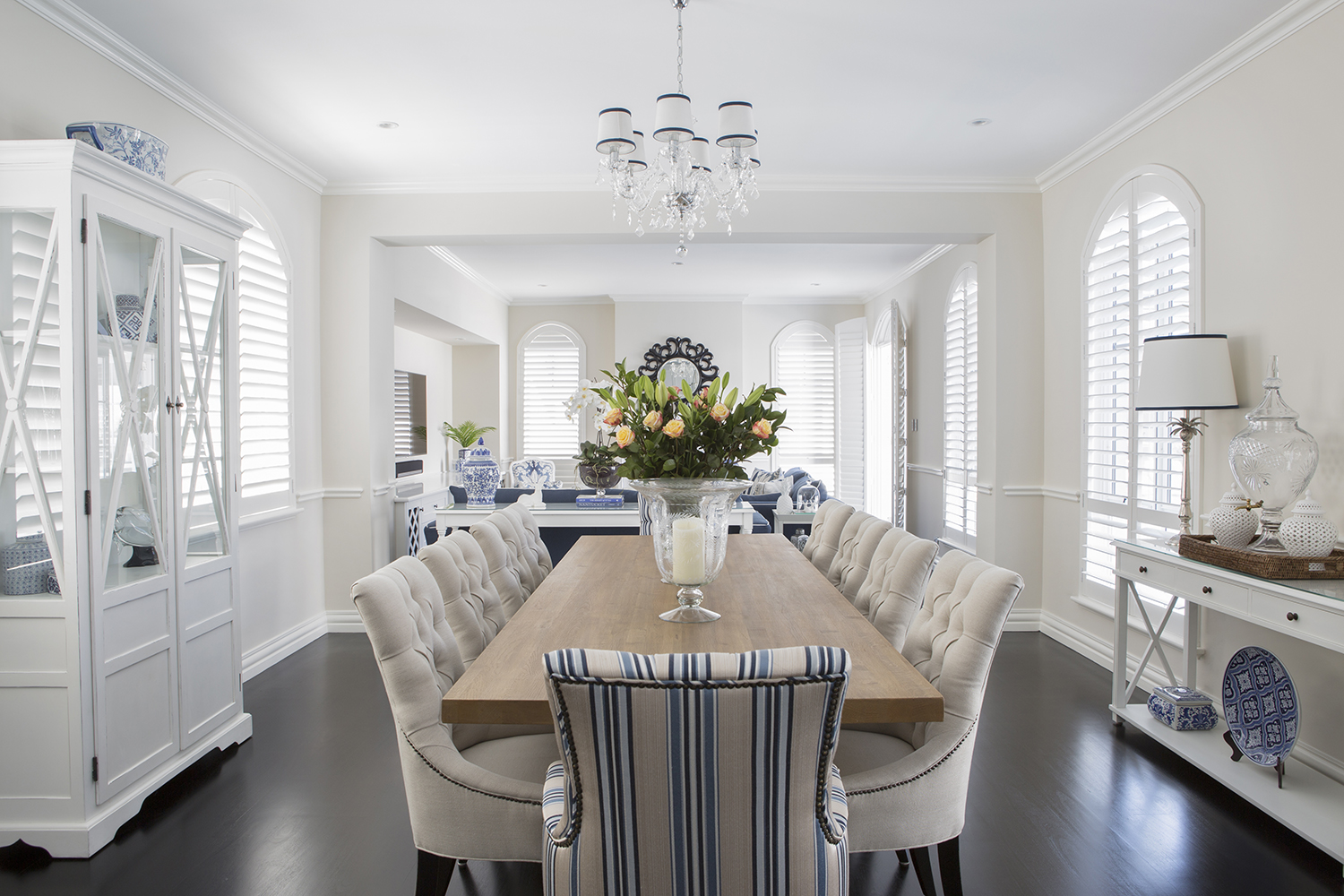 hamptons dining room images