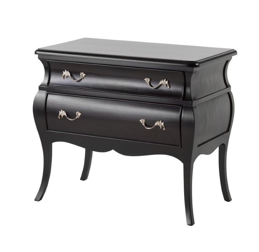 black french provincial bedside tables