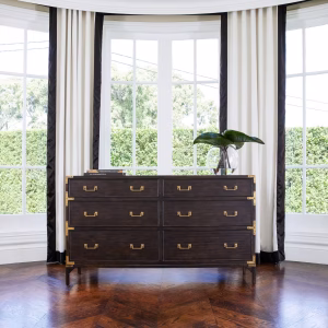 BELLEVUE CHEST OF DRAWERS 6 GREY