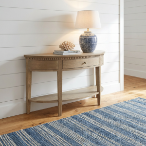 KINGSTON CONSOLE WEATHERED OAK