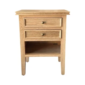 LORA SIDETABLE WHITE WASH OAK