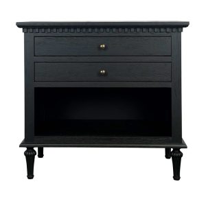 BAYSIDE SIDE TABLE  BLACK LARGE