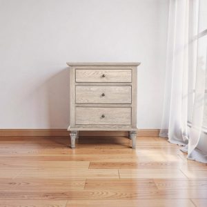 NATALEE SIDE TABLE WEATHERD OAK