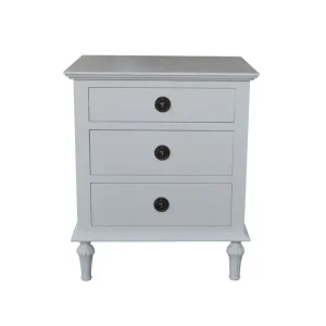 NATALEE SIDE TABLE WHITE