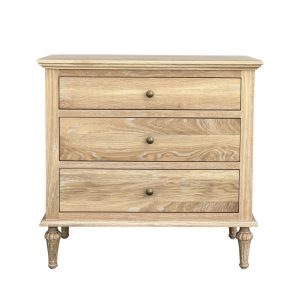 NATALEE SIDE TABLE WHITEWASHED OAK LARGE