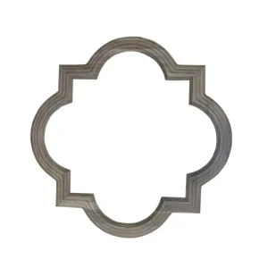 CONFETTI MIRROR WEATHERED OAK