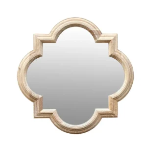 SHORELINE MIRROR WHITE WASH OAK