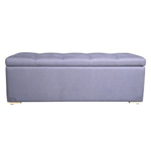 HARRINGTON CHEST SLATE  LINEN SMALL