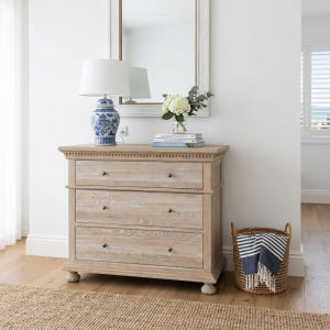 SANDBAR CHEST SMALL WHITE WASH OAK