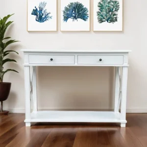 CAMDEN CONSOLE TABLE WHITE