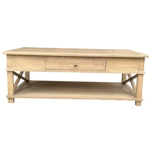 MADISON COFFEE TABLE WEATHERED OAK