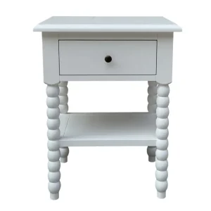 BRAMPTON SIDE TABLE WHITE