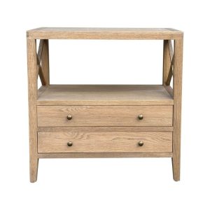 TIDEHAVEN SIDE TABLE WEATHERED OAK LARGE