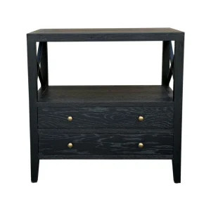 TIDEHAVEN SIDE TABLE BLACK LARGE