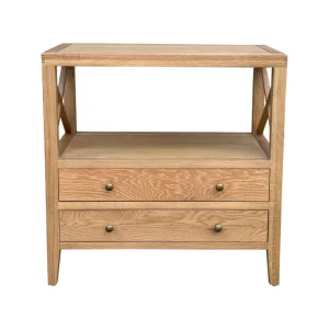 TIDEHAVEN SIDE TABLE NATURAL OAK LARGE