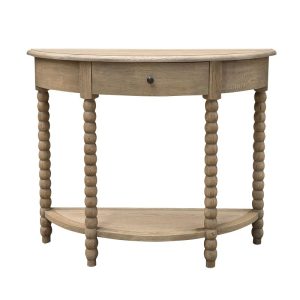 DELRAY CONSOLE TABLE WEATHERD OAK SMALL