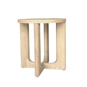 NANTUCKET SIDE TABLE WEATHERED OAK