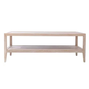 HARTFORD COFFEE TABLE SMALL WHITEWASHED OAK