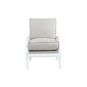 TIDE ARMCHAIR MATT WHITE