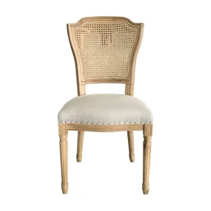 INDIANAH DINING CHAIR WEATHERED OAK