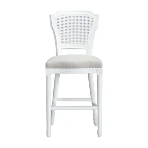 MONTANA BAR STOOL WHITE OAT