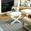 FLOOR RUG RECYCLED COTTON – GENEVA BLUE - Image 2